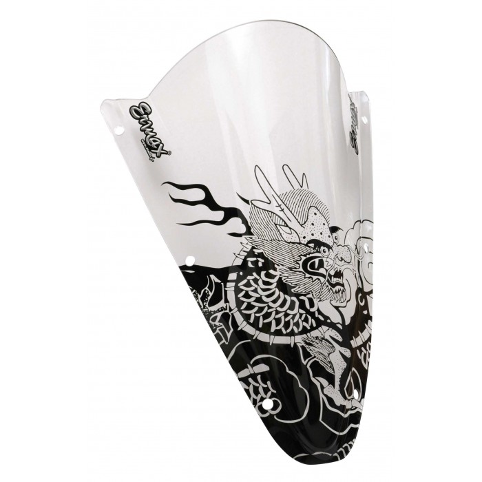 Black Dragon silkscreen for screen and windshield Black Dragon silkscreen for screen and windshield