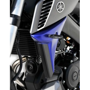 Ermax : escopas de radiator MT 125 Escopas de radiador Ermax MT-125 2014/2019 YAMAHA EQUIPO DE MOTO