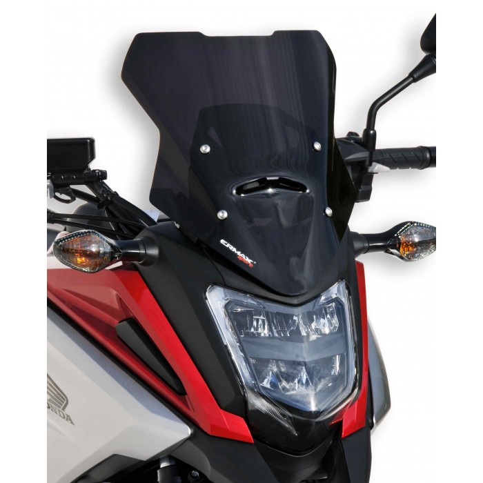 Ermax Sport Screen Windshield Windscreen for Honda NM4 Vultus Satin Black