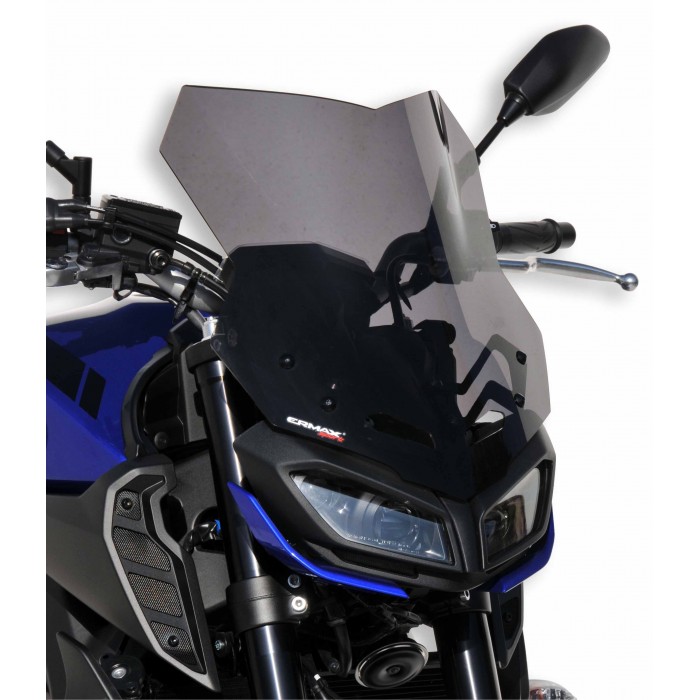 MT-09 SP 2018 Puig 9377N Windshield Touring compatible for Yamaha MT-09 2017- black Set