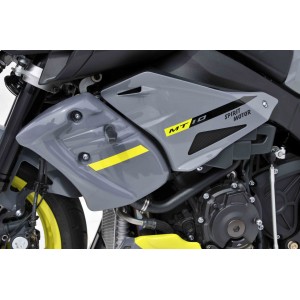 Ermax : Escopas de radiador MT10 Escopas de radiador Ermax MT10 / FZ-10 2016/2021 YAMAHA EQUIPO DE MOTO