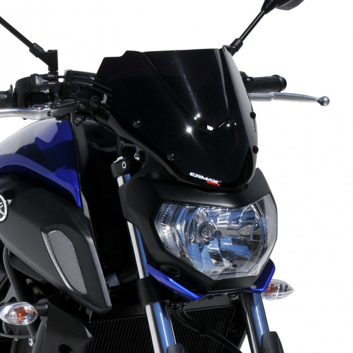 Ermax : Saute-vent sport MT07 / FZ7 2018/2019 Ermax : Saute-vent sport MT07 / FZ7 2018/2019