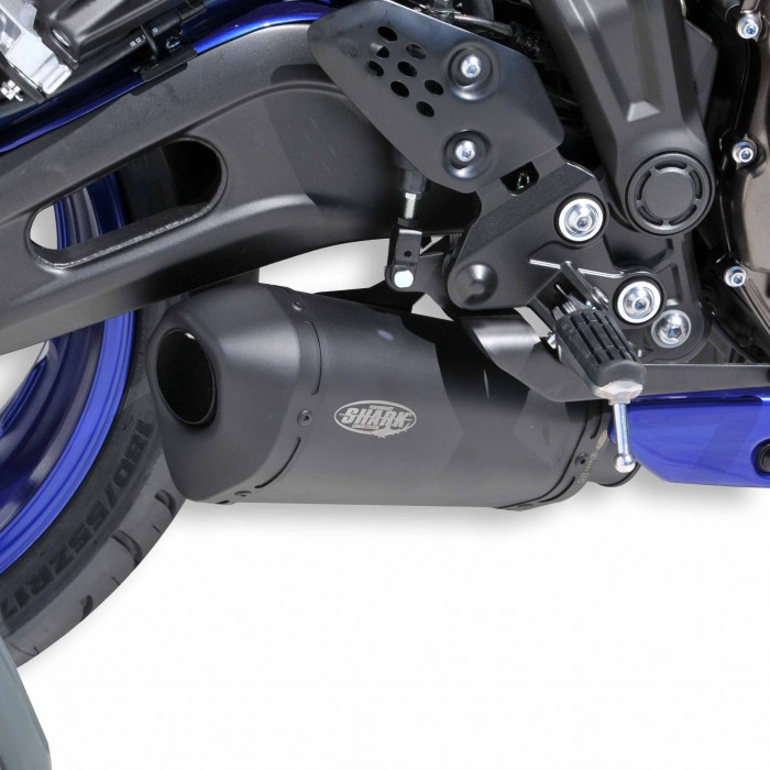Cano do escapamento Shark DSX-10 MT07 / XSR700 2018/2021 Cano do escapamento Shark DSX-10 MT07 / XSR700 2018/2021