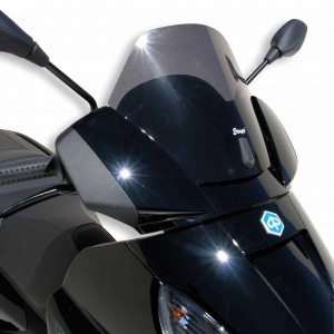 Ermax : Para-brisa esportiva X7 Para-brisa esportiva Ermax X7 / X7 EVO 125/250/300 IE 2008/2014 PIAGGIO SCOOT EQUIPAMENTO DE SCOOTERS