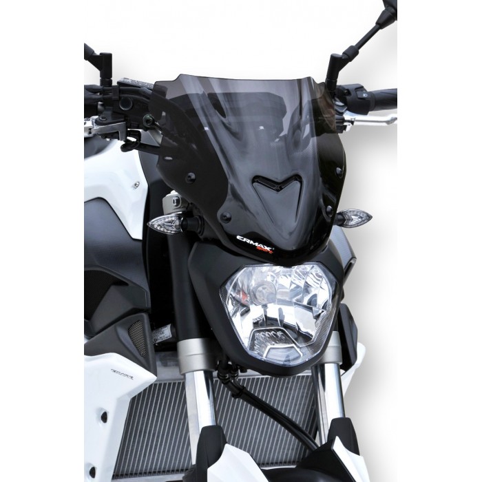 Ermax: Para-brisa esportivo MT 07 / FZ 07 2014/2017 Ermax: Para-brisa esportivo MT 07 / FZ 07 2014/2017