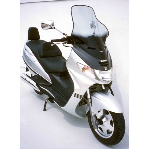 cúpula de protección elevada BURGMAN AN 250/400 1998/2002 Cúpula de protección elevada Ermax 250/400 BURGMAN 1998/2002 SUZUKI SCOOT EQUIPO DE SCOOTER