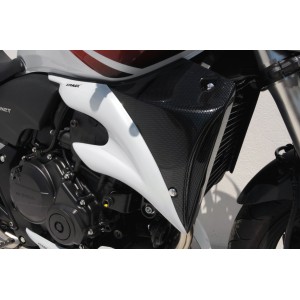 cooling air scoops CB 600 HORNET 2007/2010 Bicolor scoops Ermax CB 600 HORNET 2007/2010 HONDA MOTORCYCLES EQUIPMENT