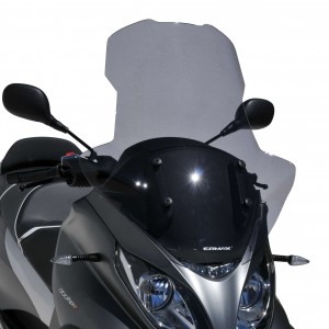 cúpula alta MP3 350, 400 y 500 HPE 2018/2022 Cúpula de protección elevada Ermax MP3 350/400/500 HPE (Sport-Business-Advanced sport) 2018/2022 PIAGGIO SCOOT EQUIPO DE SCOOTER