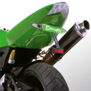 soporte portamatrícula  ZX 10 R 2004/2005 et Z 750 S Soporte portamatrícula Ermax ZX 10 R 2004/2005 KAWASAKI EQUIPO DE MOTO