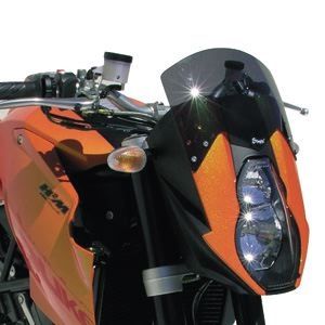 bolha proteção máxima 990 SUPER DUKE 2006 Bolha proteção máxima Ermax 990 SUPER DUKE 2006 KTM EQUIPAMENTO DE MOTOS