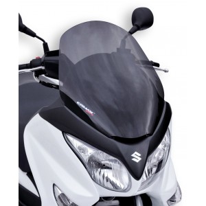 Ermax : Para-brisa alto 125 Burgman 2007/2022 Para-brisa esportivo Ermax 125/200 BURGMAN 2007/2022 SUZUKI SCOOT EQUIPAMENTO DE SCOOTERS