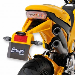 Ermax cover of plate holder for MSX 125 2013/2016 Cover of plate holder Ermax MSX 125 (GROM) 2013/2016 HONDA MOTORCYCLES EQUIPMENT