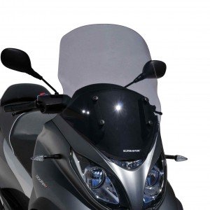 Cúpula Touring MP3 350, 400 y 500 HPE (Sport-Business) 2018/2022 Cúpula Touring Ermax MP3 350/400/500 HPE (Sport-Business-Advanced sport) 2018/2022 PIAGGIO SCOOT EQUIPO DE SCOOTER