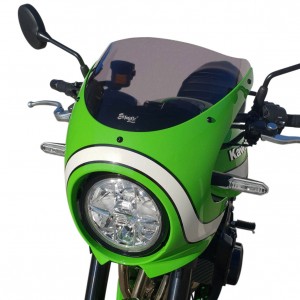 Bolha para carenagem farol Cafe Racer 2018/2023 Bolha para carenagem farol Cafe Racer Ermax Z900RS 2018/2023 KAWASAKI EQUIPAMENTO DE MOTOS