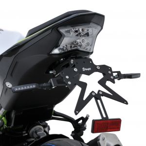 support de plaque aluminium Z900 2020/2023 Aluminium plate holder Ermax Z900 2020/2023 KAWASAKI MOTORCYCLES EQUIPMENT