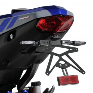 support de plaque aluminium MT09 (FZ 9) 2021/2022 Support de plaque aluminium Ermax MT-09 / FZ-09 2021/2022 YAMAHA EQUIPEMENT MOTOS