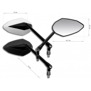 Bikes mirrors Bike mirrors Ermax REAR-VIEW MIRRORS UNIVERSAL ACCESSORIES Home