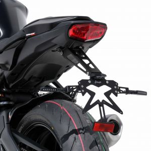 aluminium tail skirt MT10/FZ 10 2022 Aluminium plate support Ermax MT10 / FZ-10 2022 YAMAHA MOTORCYCLES EQUIPMENT