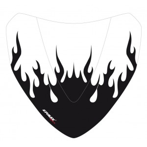 Black Flaming silkscreen for nose screen