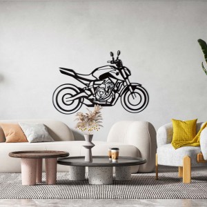 Plexiglass motorcycle wall