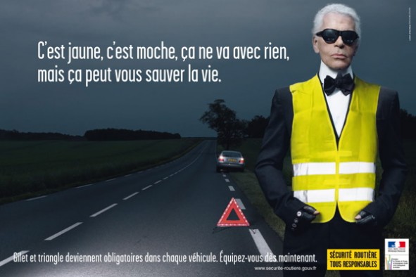 gilet-jaune-karl-lagerfeld